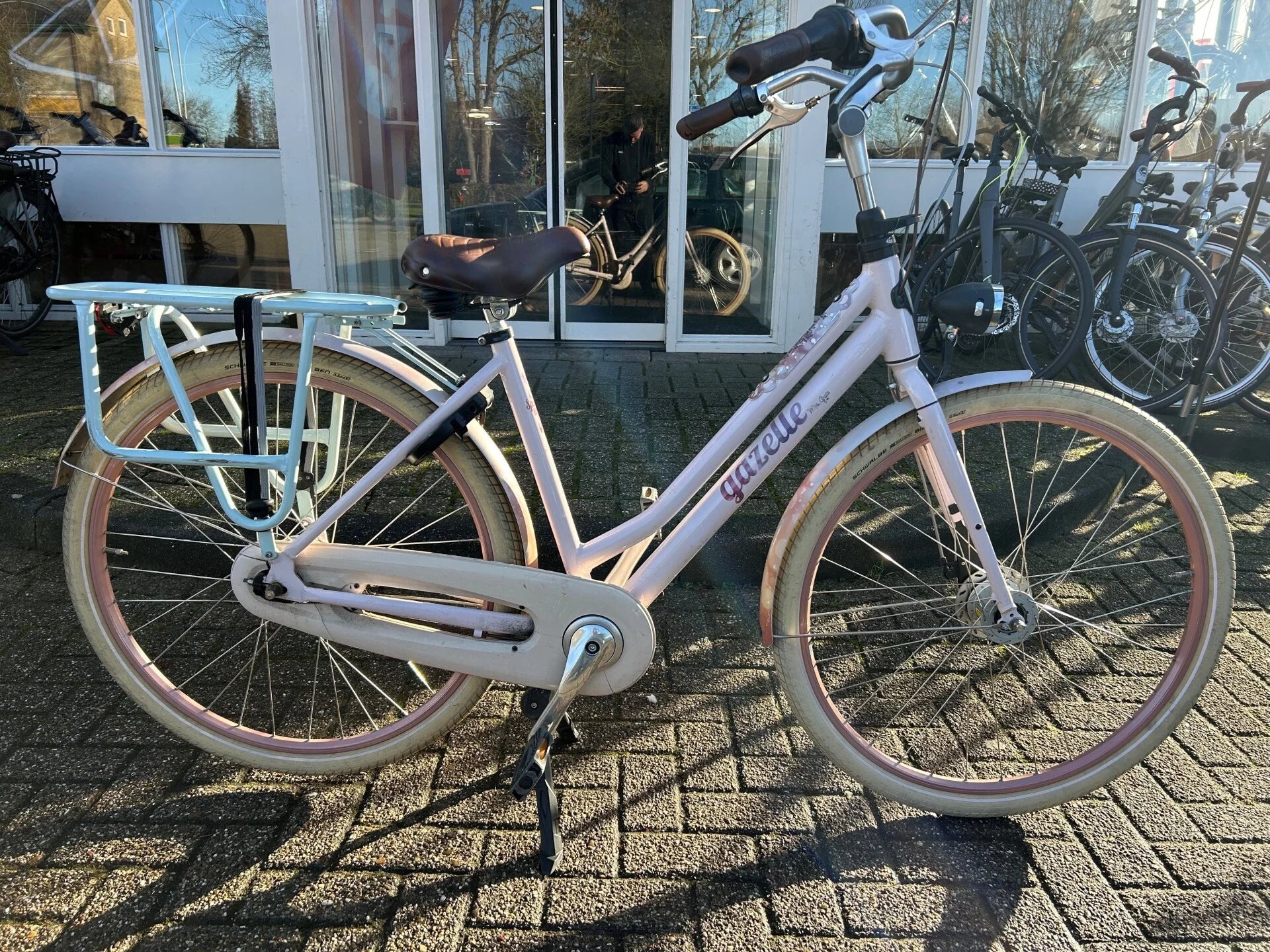Gazelle Miss Grace 26410 – 49 cm – 7 Versnellingen – Tweedehands Transportfiets - Grauwelman Tweewielers